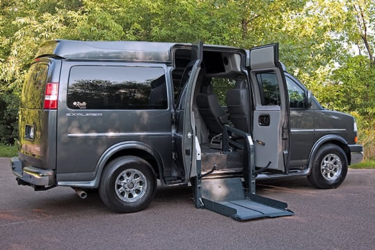 customized wheelchair vans