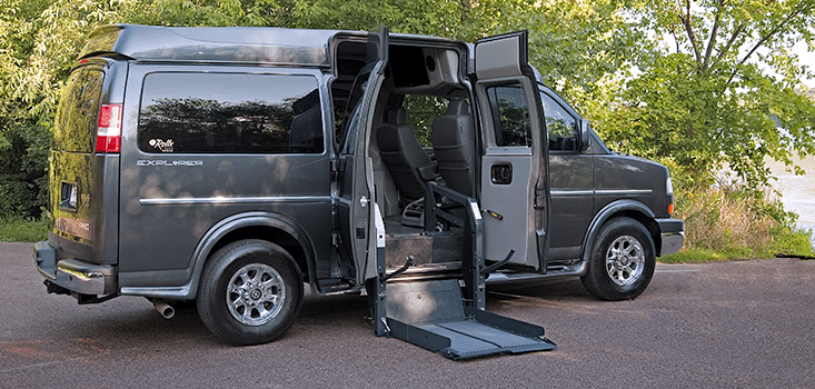 wheelchair accessible vans for sale 